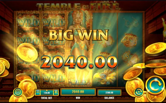 high limit slot temple of fire